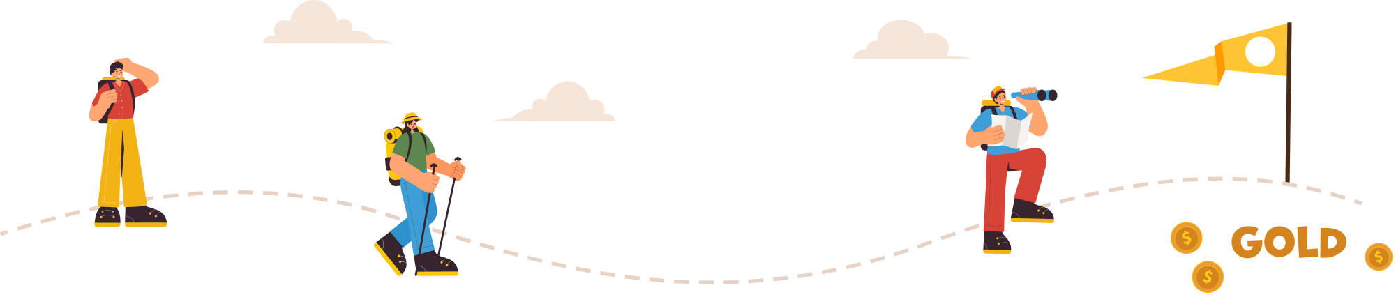 ゴールへのステップ